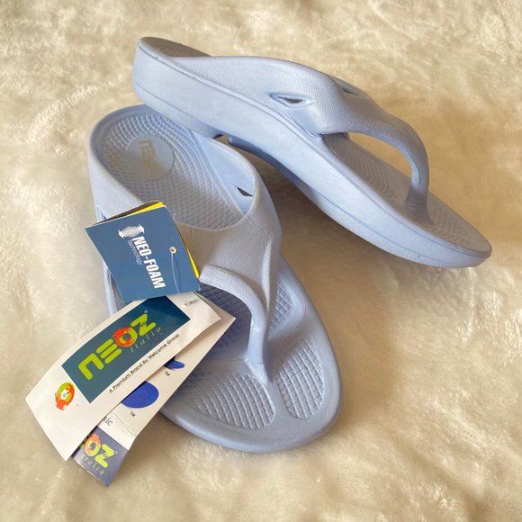 Neoz flip flop sandals orthopedic arch support comfort foam‎ M4/W6 NWT cushion - Picture 5 of 10